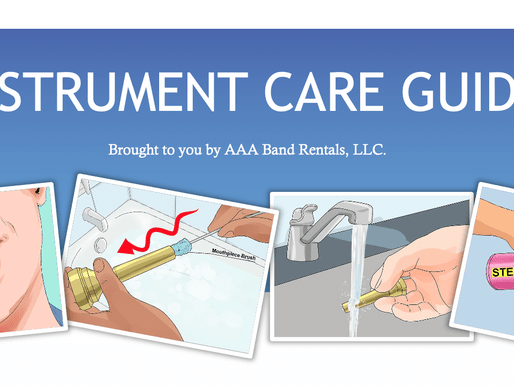 Brass Wind Care & Maintenance - AAA Band Instrument Rentals