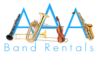 AAA Band Rentals Blue Logo