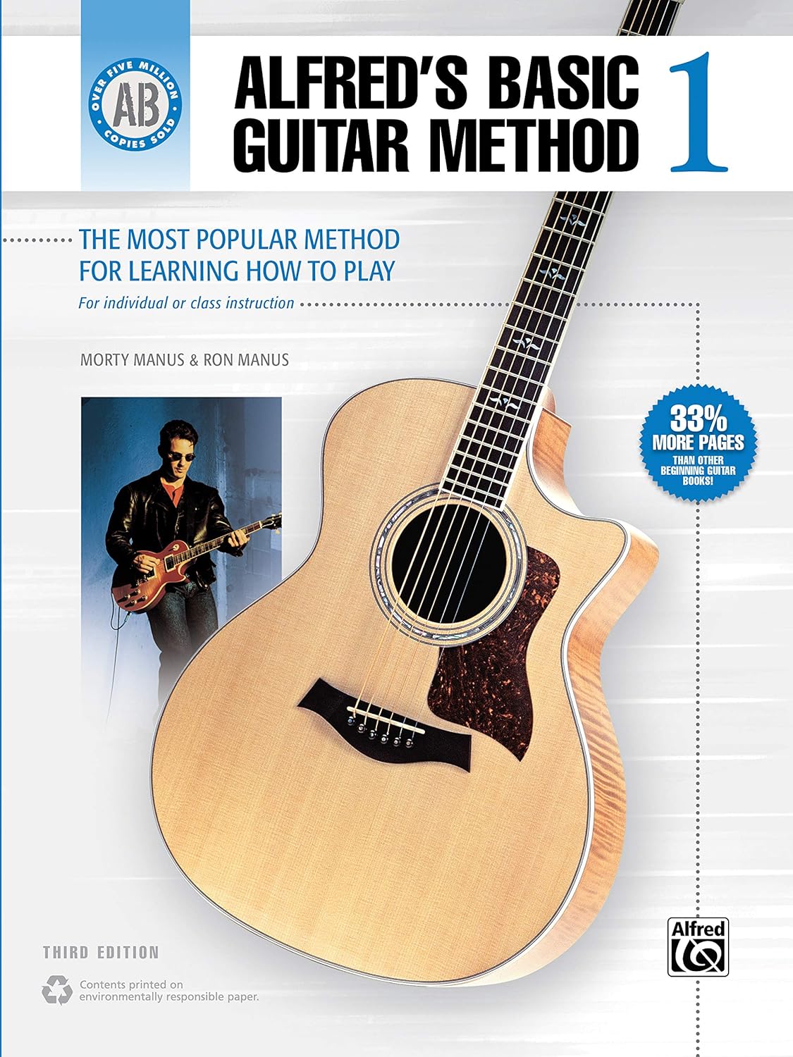 Alfred's Basic Guitar Method Book 1 (3rd Edition) - AAA Band Instrument Rentals