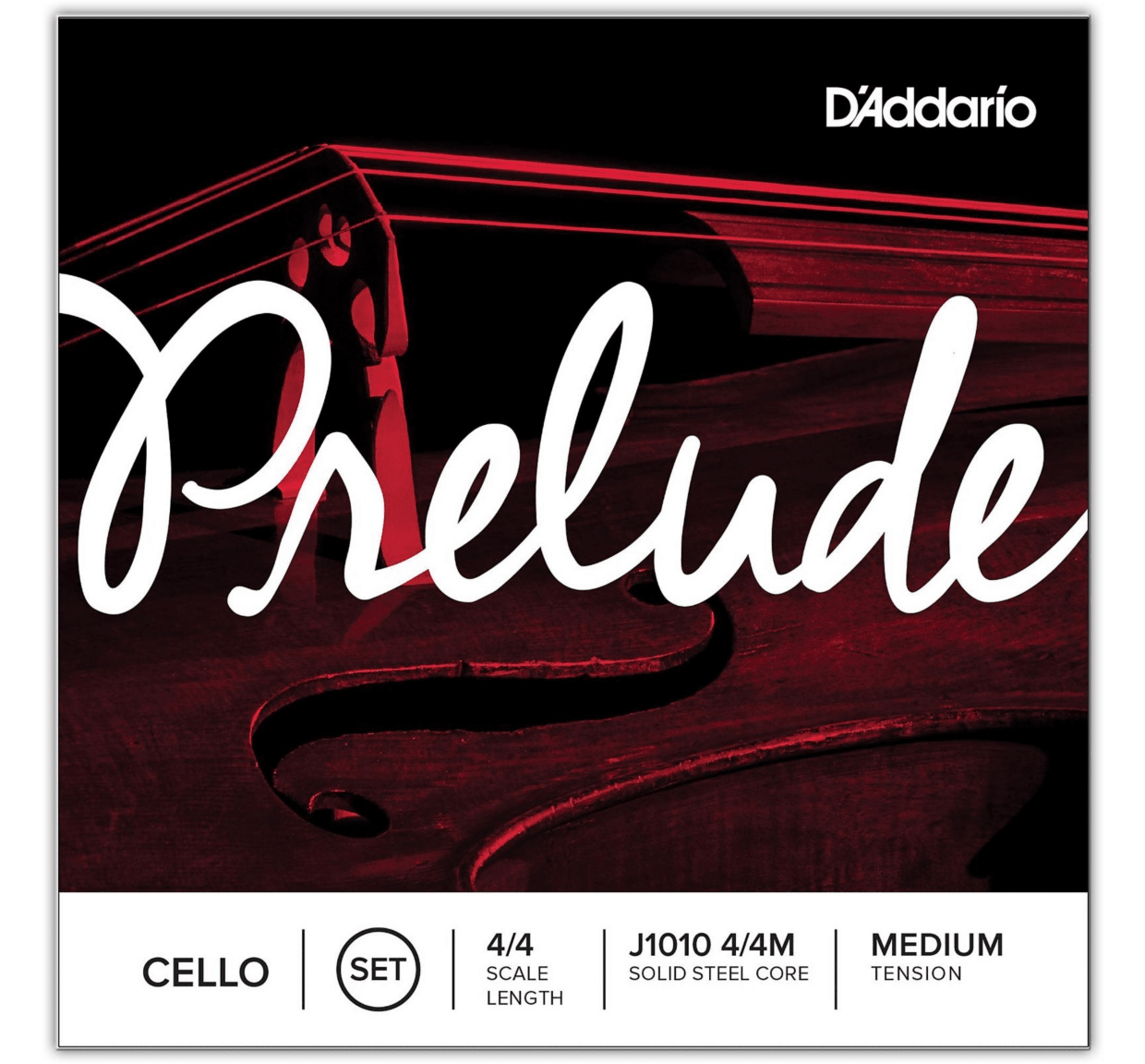 Cello String Set – D’Addario Prelude – 1/4–4/4 Size - AAA Band Instrument Rentals