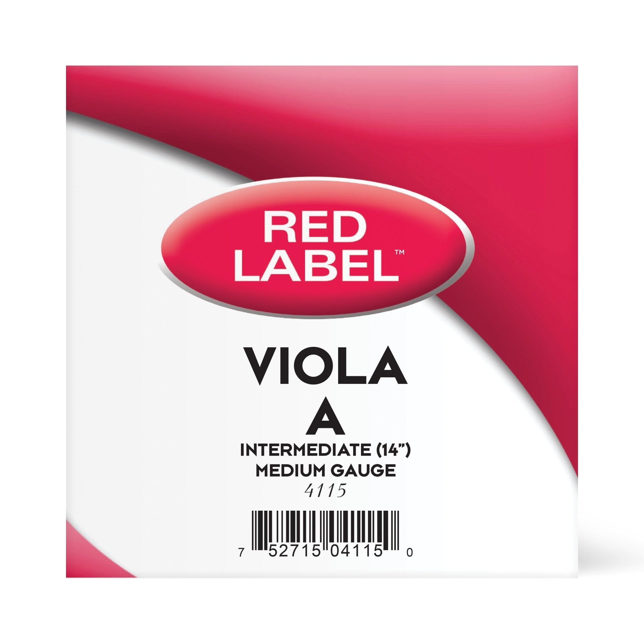 D'Addario Red Label Viola A Single String - AAA Band Instrument Rentals