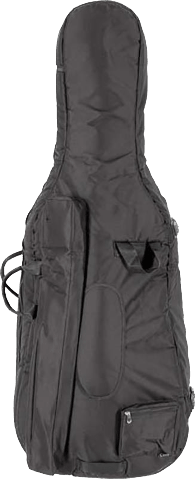 Deluxe Soft Cello Bag – Core Black CC482W - AAA Band Instrument Rentals
