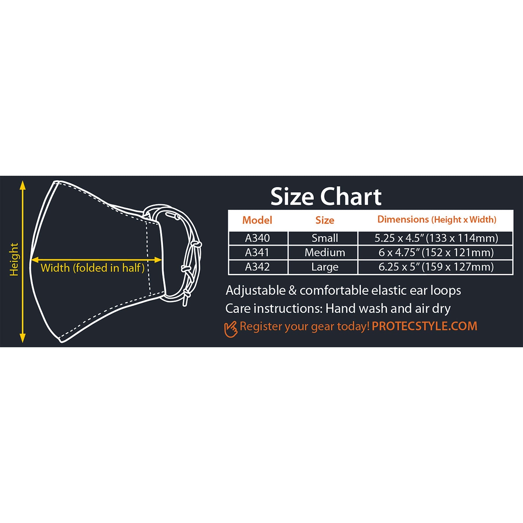 Face mask for wind instruments - AAA Band Instrument Rentals