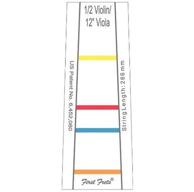 First Frets Violin/Viola Fingerboard Sticker - AAA Band Instrument Rentals