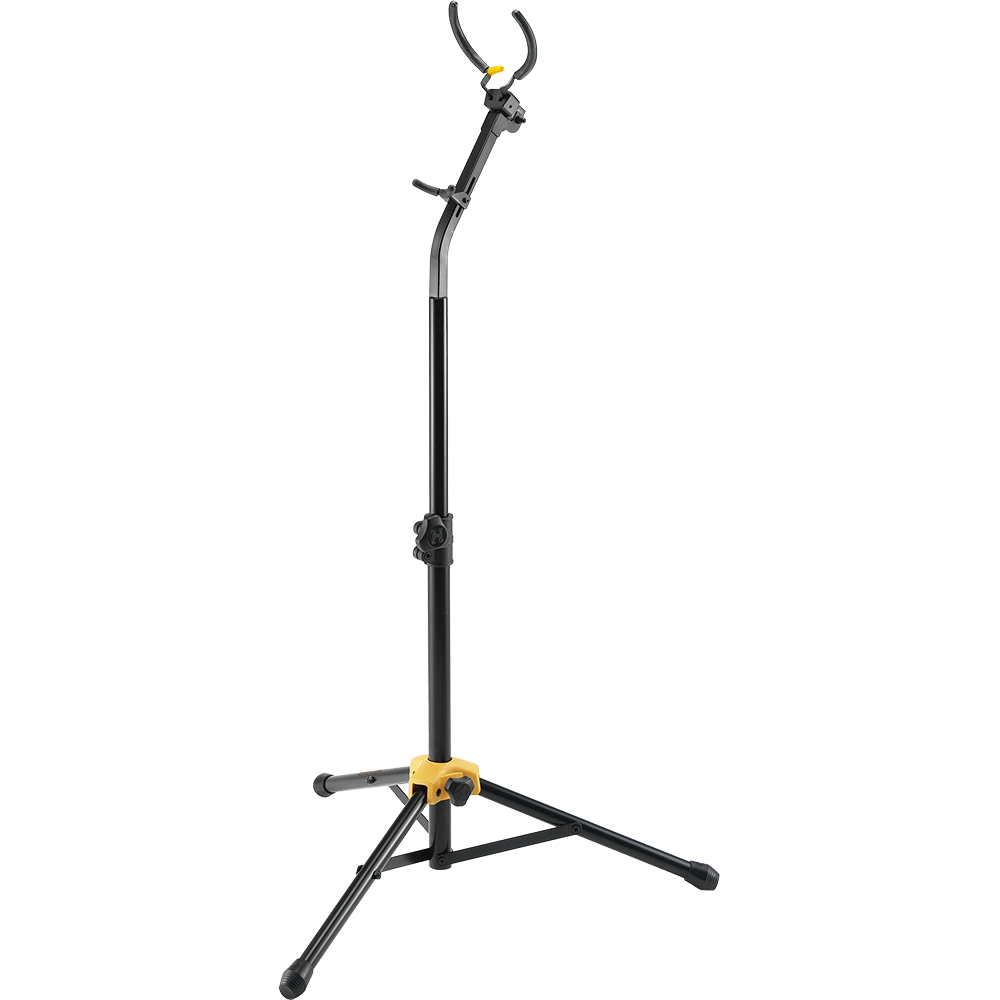 Hercules DS730B - Auto Grip Alto/Tenor Saxophone Stand (Tall) - AAA Band Instrument Rentals