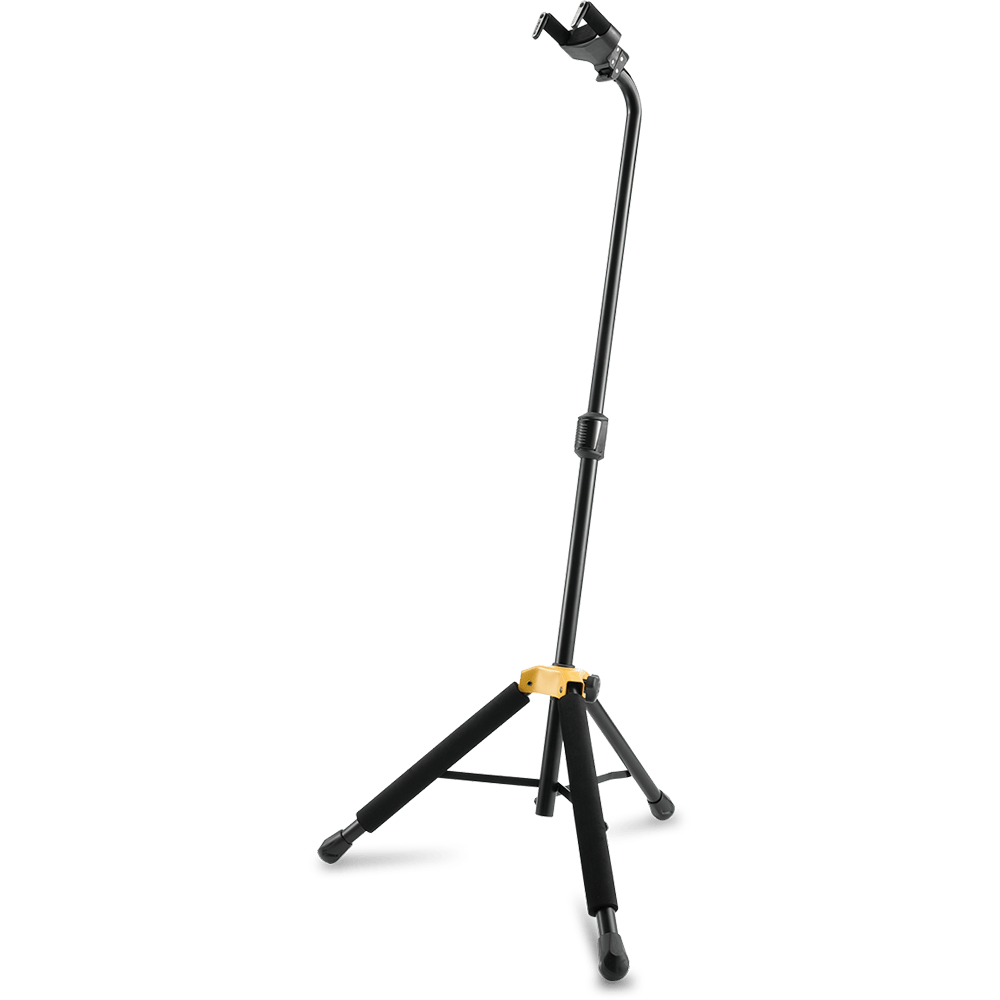 Hercules GS414BPLUS - PLUS Series Universal AutoGrip Guitar Stand with Specially Formulated Foam Rubber on Legs - AAA Band Instrument Rentals