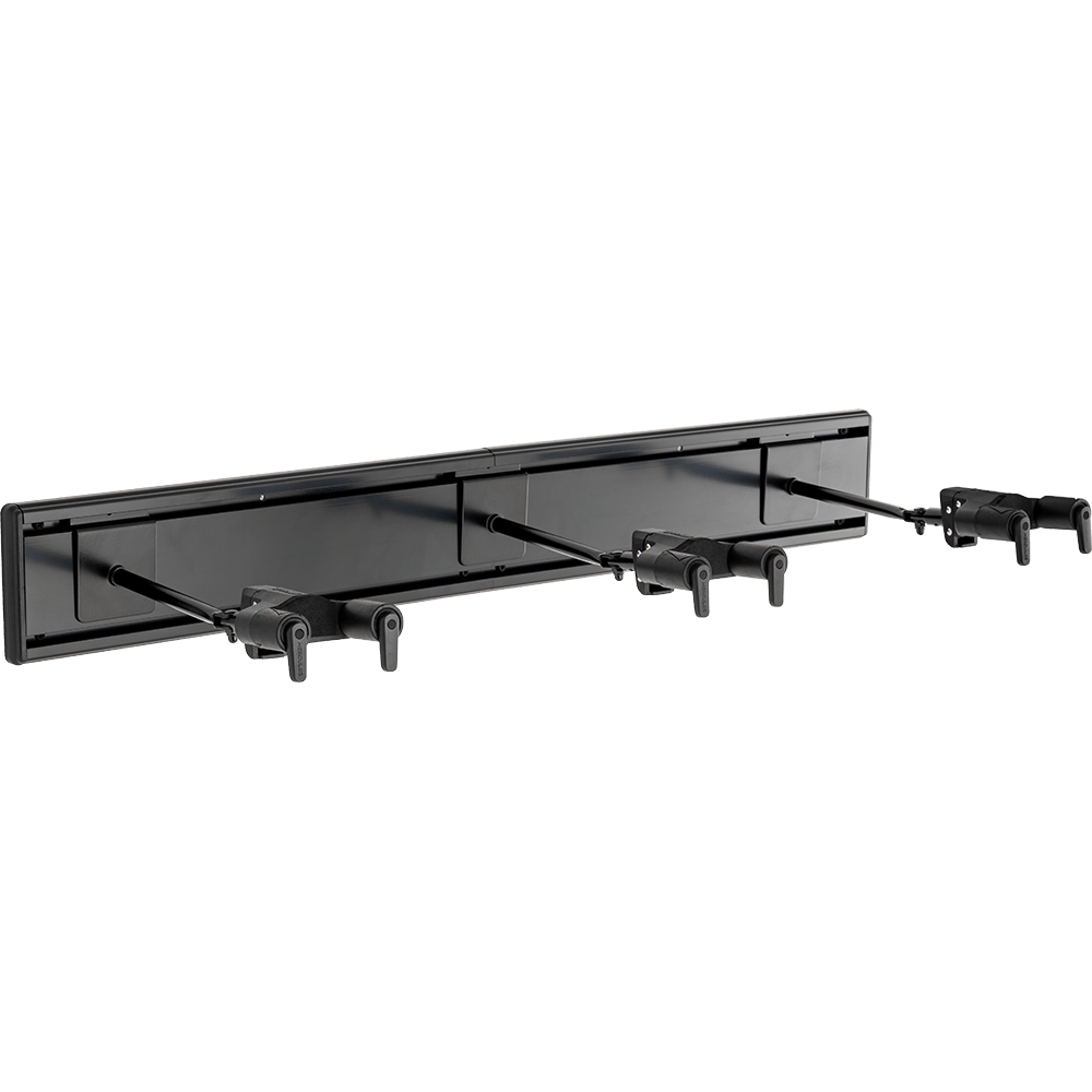 Hercules GSP403SB - 3-Guitar Wall Rack - AAA Band Instrument Rentals