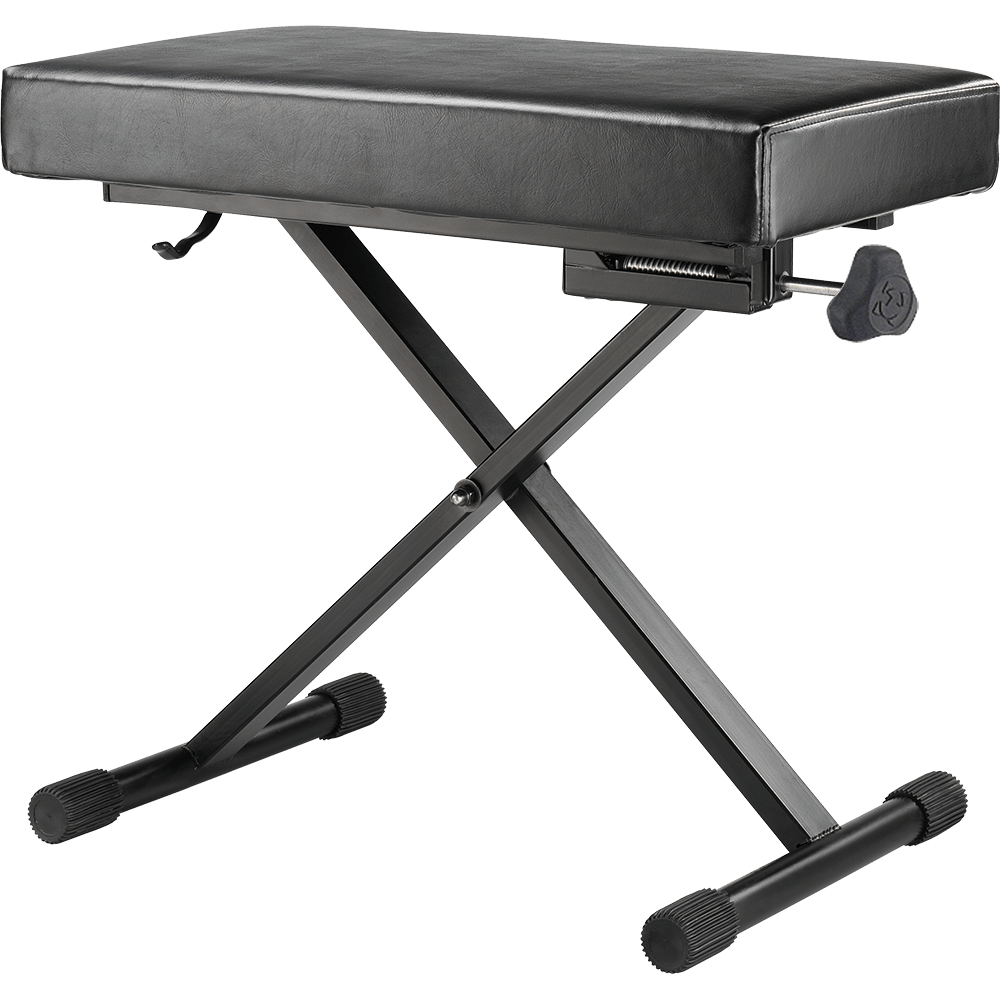 Hercules KB200B - EZ Height Adjustment Keyboard Bench - AAA Band Instrument Rentals