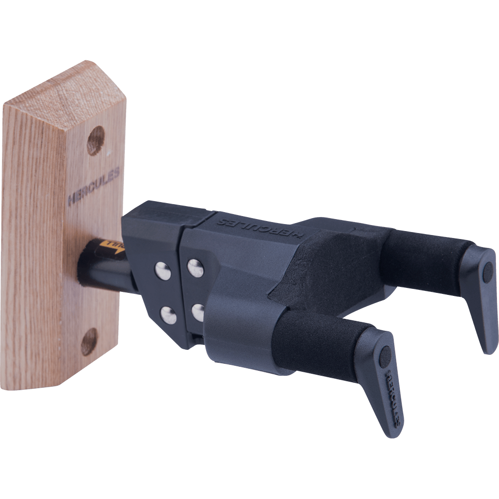 Hercules USP10WB - Folk Instrument Hanger with Wood Base - AAA Band Instrument Rentals