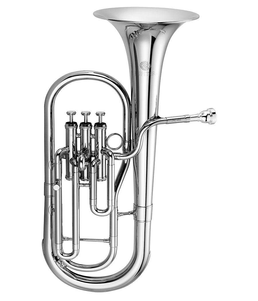 Jupiter JAH700S Eb Alto Horn – Silver-Plated - AAA Band Instrument Rentals