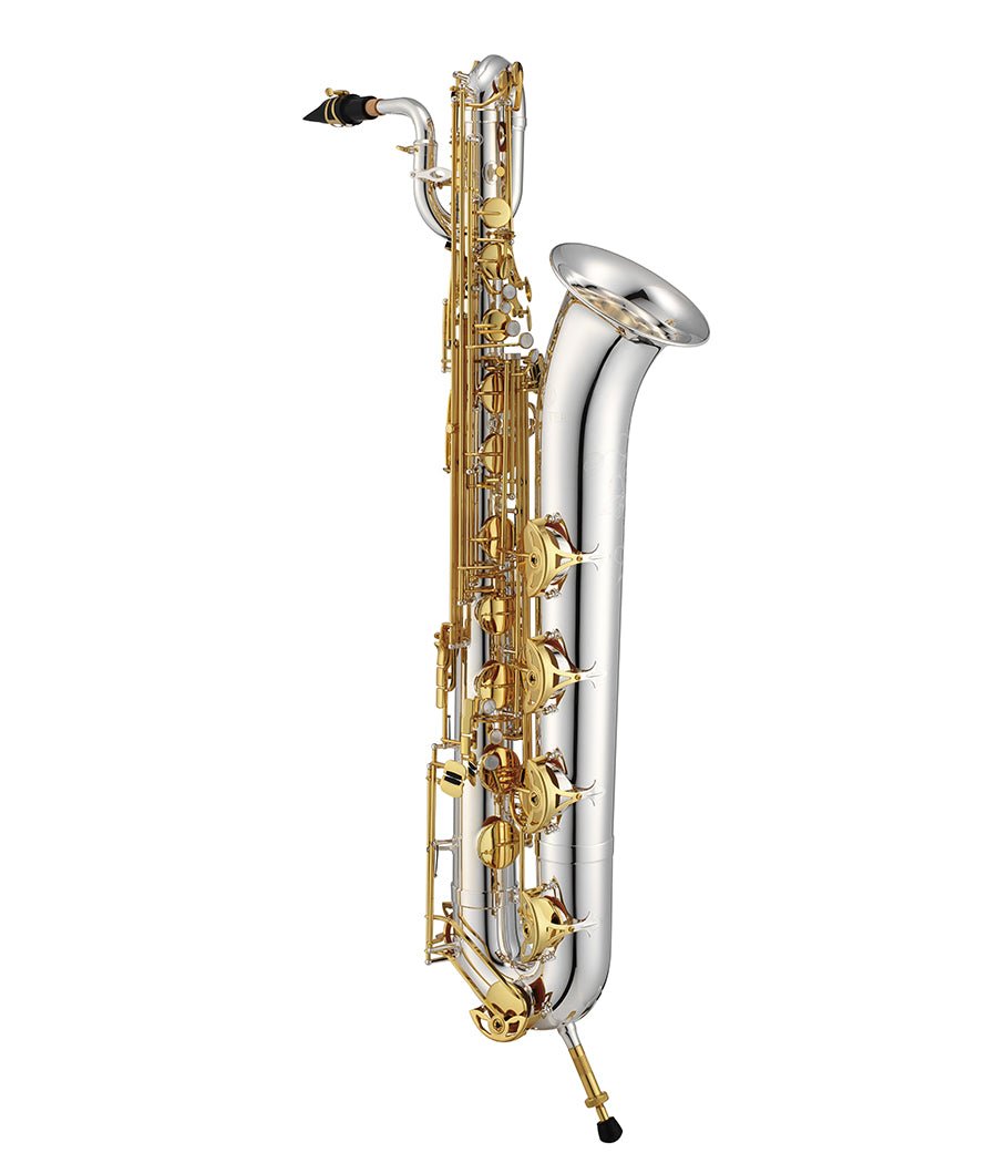 Jupiter JBS1100SG Eb Baritone Saxophone – Silver-Gold - AAA Band Instrument Rentals