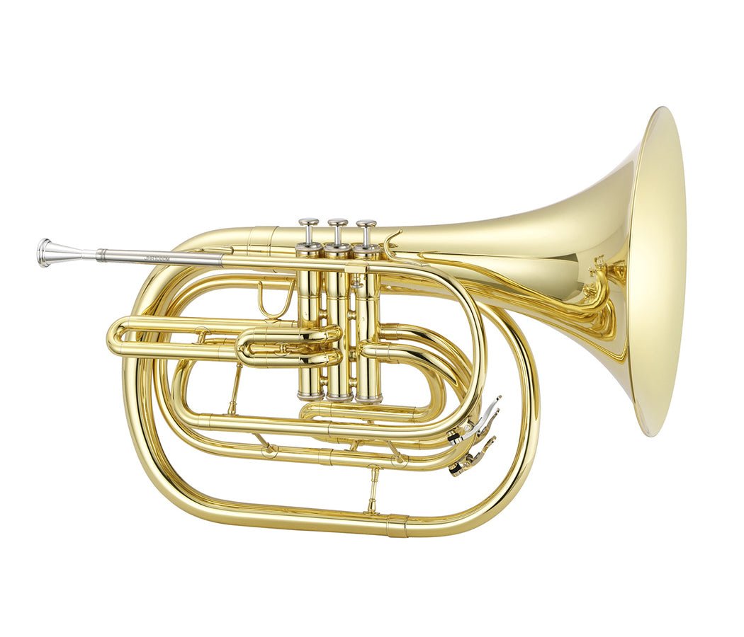 Jupiter JHR1000M Bb Marching French Horn – Lacquered | Student/Intermediate - AAA Band Instrument Rentals