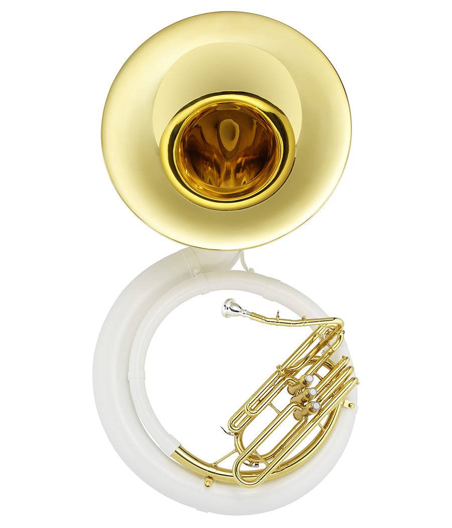Jupiter JSP1010 BBb Sousaphone – Fiberglass Body - AAA Band Instrument Rentals