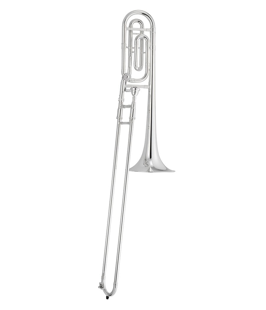 Jupiter JTB1100FSQ Tenor Trombone – Silver-Plated | Bb/F with F-Attachment - AAA Band Instrument Rentals