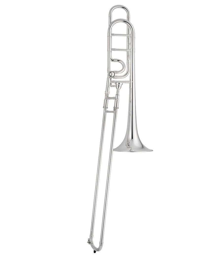 Jupiter JTB1150FOSQ Tenor Trombone – Silver-Plated | Open Wrap F-Attachment - AAA Band Instrument Rentals