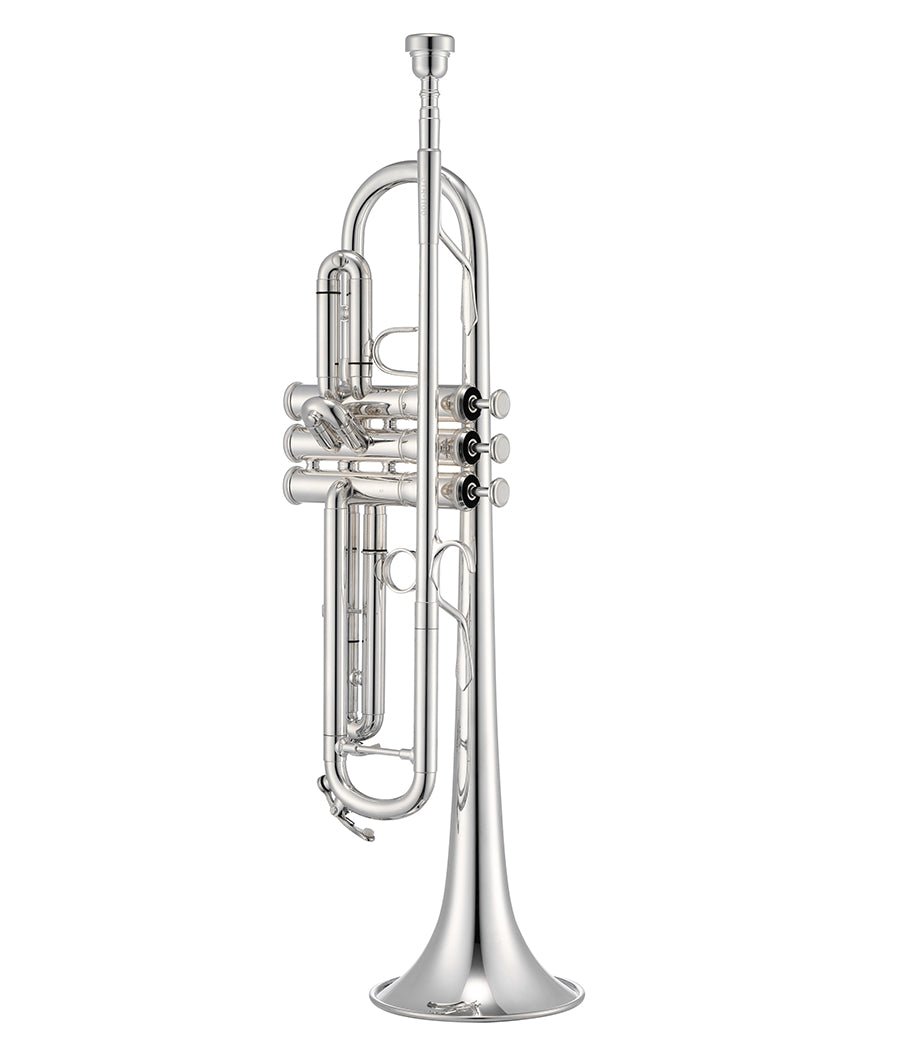 Jupiter JTR1100SQ Step-Up Bb Trumpet – Silver-Plated - AAA Band Instrument Rentals