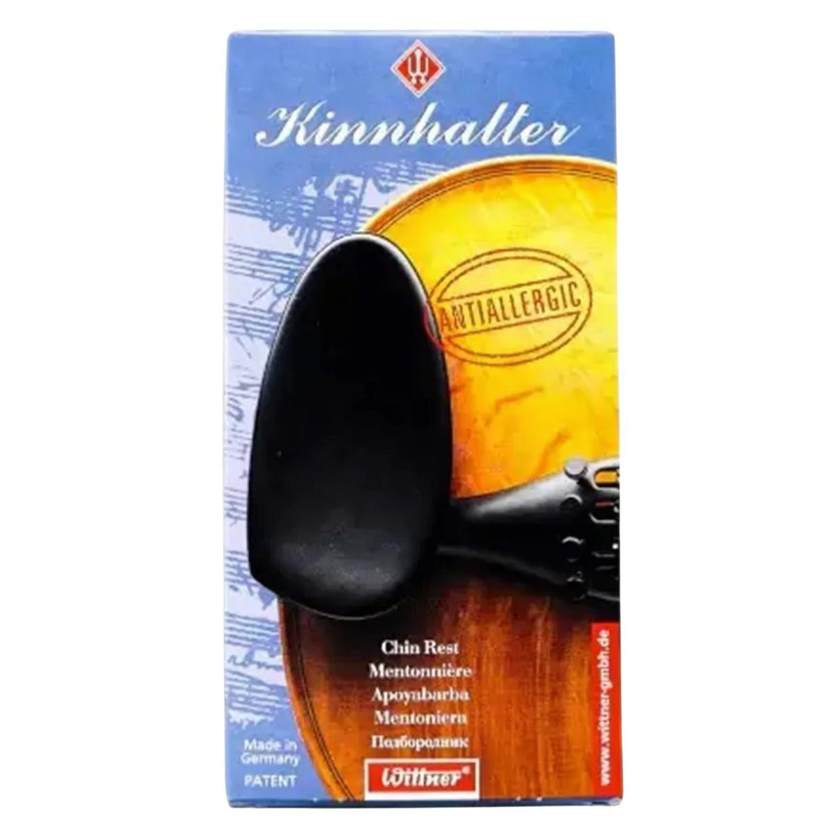 Kinnhalter Chin Rest Side Mount for Violin 4/4 - AAA Band Instrument Rentals