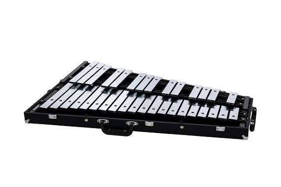 Majestic B526S Concert Black 2.6-Octave Orchestra Bells – Thick Steel Bars (34 Notes) - AAA Band Instrument Rentals