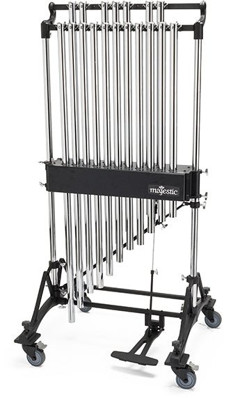 Majestic C6618C 18-Note Concert Chimes – Chrome-Plated Brass Tubes - AAA Band Instrument Rentals