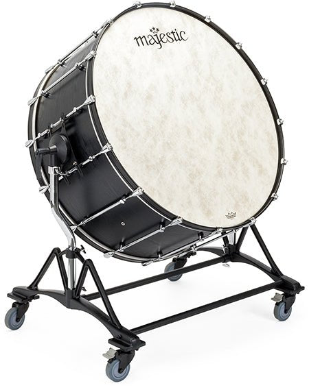 Majestic FBS2840 Universal Folding Bass Drum Stand – Black - AAA Band Instrument Rentals
