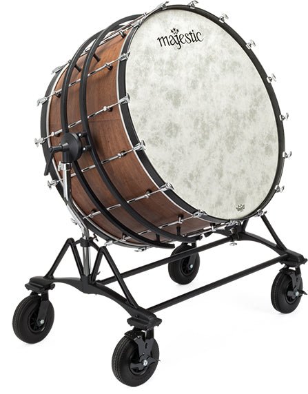 Majestic MFPB3622 Prophonic 36×22" Concert Bass Drum with Field Tilting Stand - AAA Band Instrument Rentals