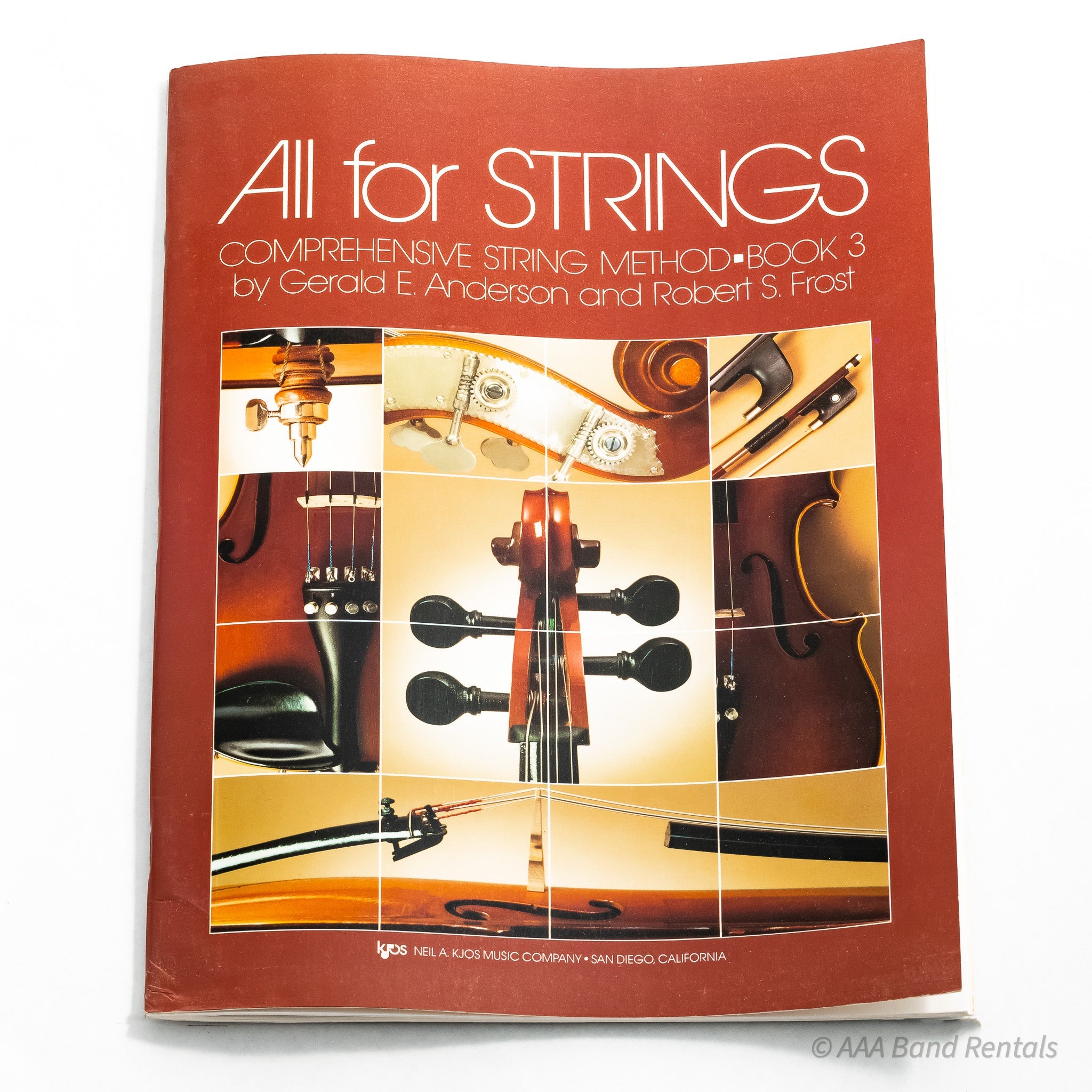 Music Book: “All for Strings” - AAA Band Instrument Rentals