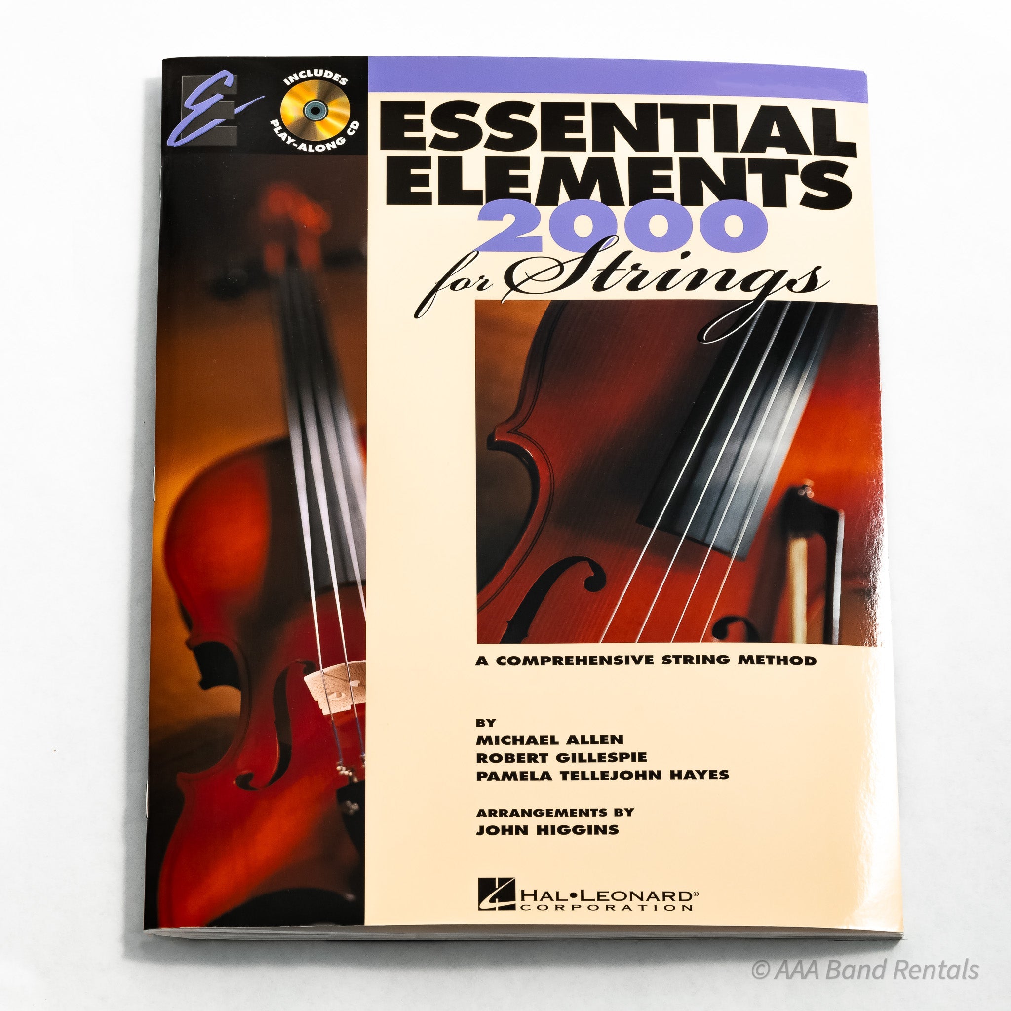 Music Book: “Essential Elements for Strings” - AAA Band Instrument Rentals