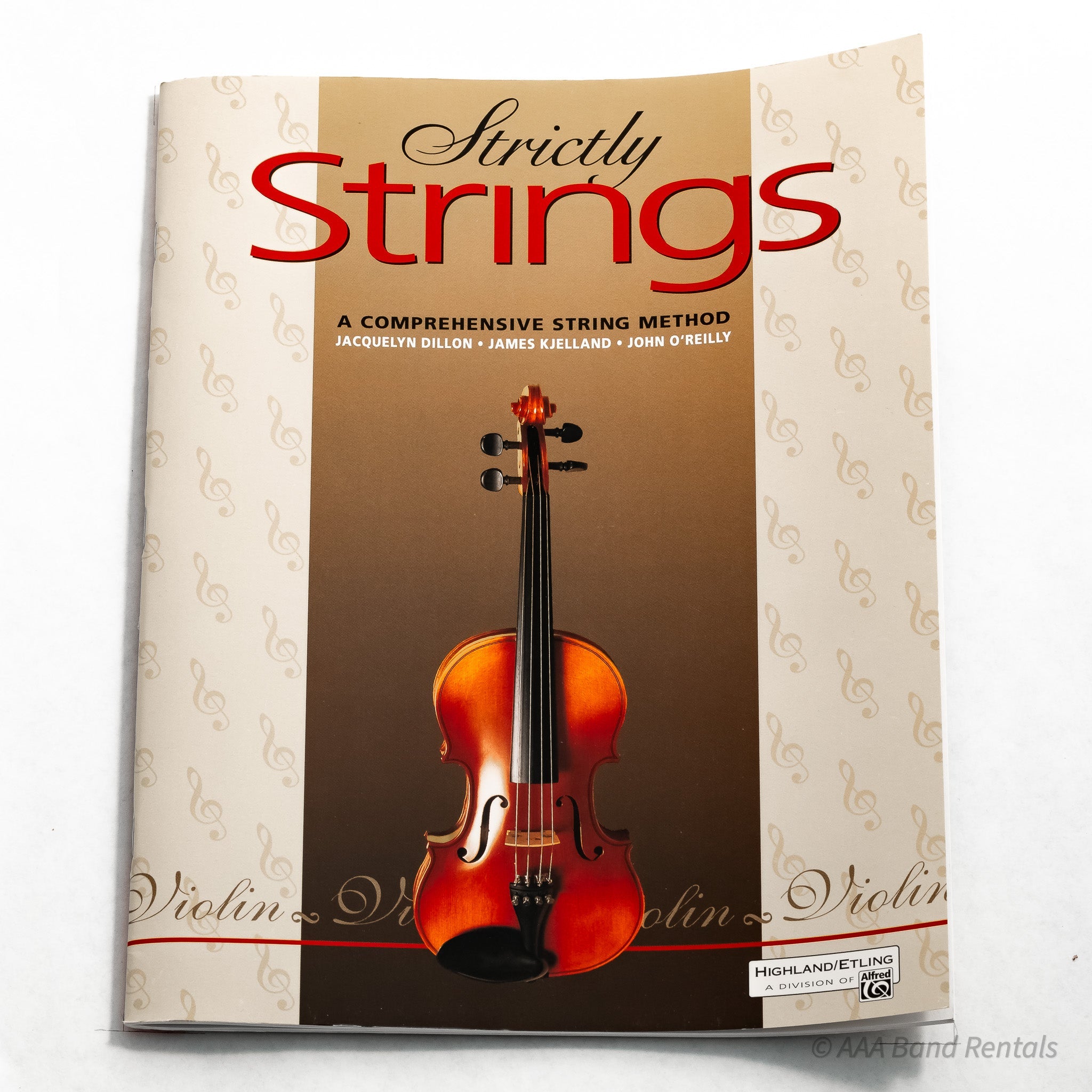 Music Book: “Strictly for Strings” - AAA Band Instrument Rentals