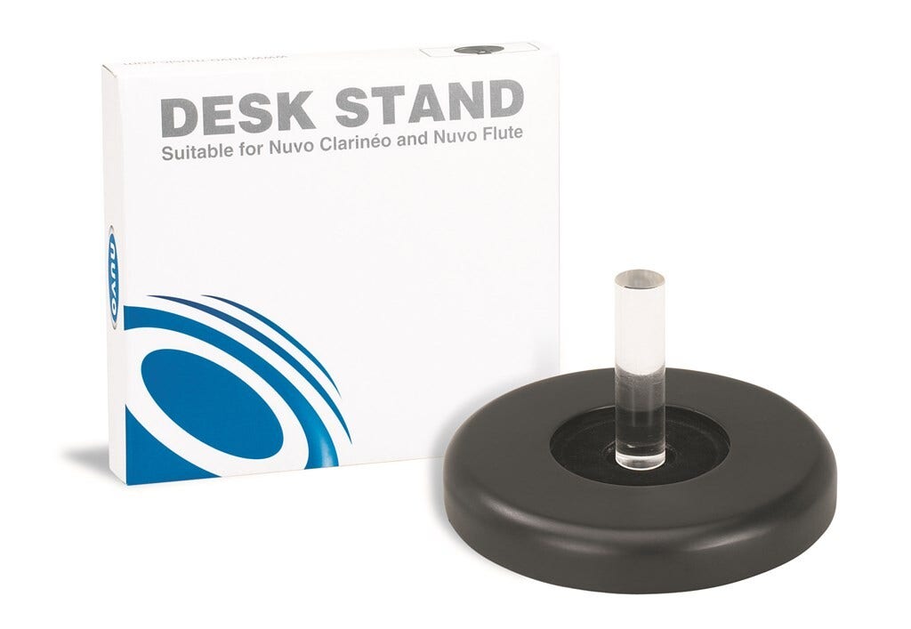 NUVO Desk Stand | For Clarinéo & jFlute – Single Instrument - AAA Band Instrument Rentals