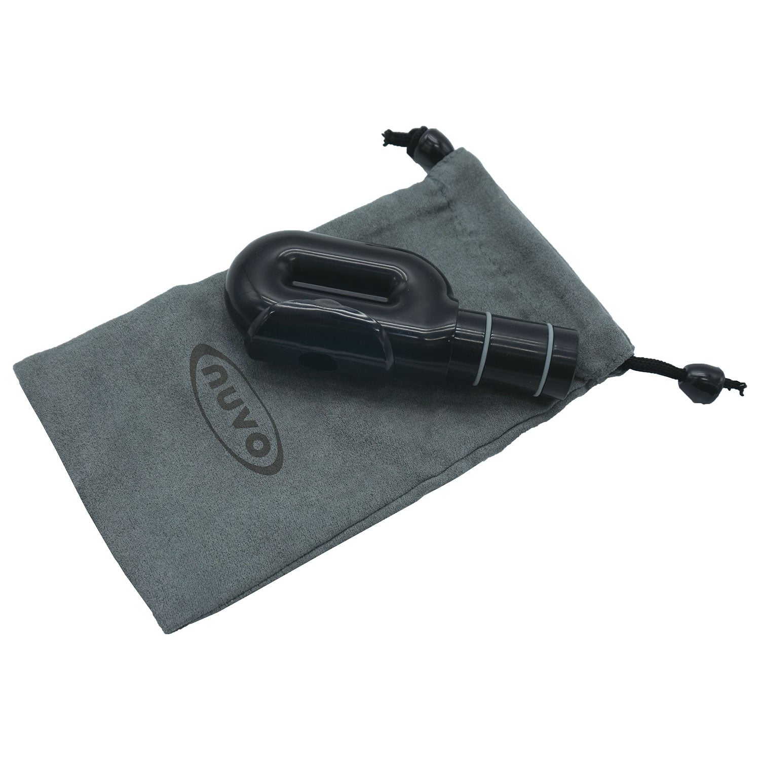 NUVO Donut Head Joint – Black | Embouchure Training for Flute - AAA Band Instrument Rentals
