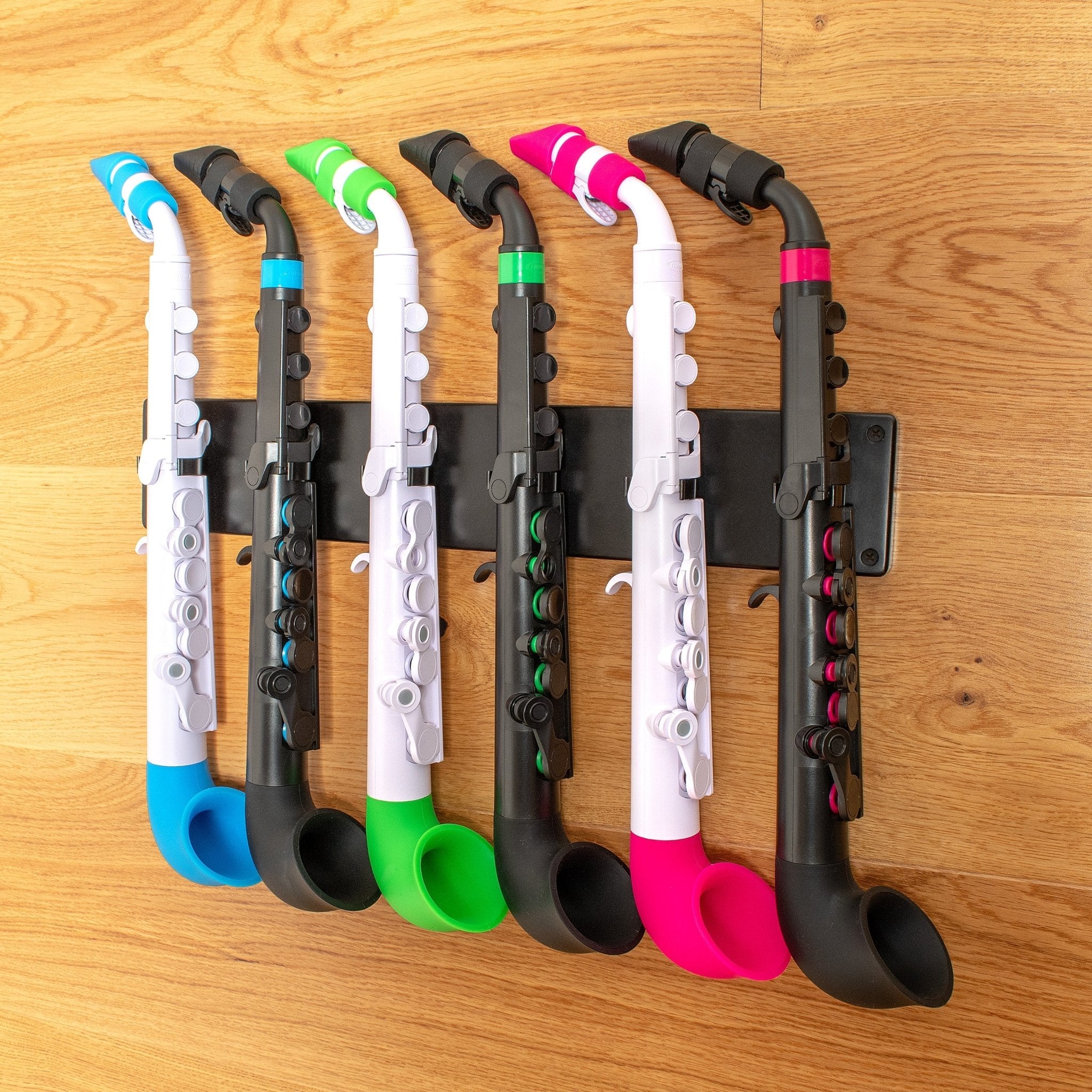 NUVO School Wall Hanger – 6 Instruments | For jSax, jFlute & Clarinéo - AAA Band Instrument Rentals