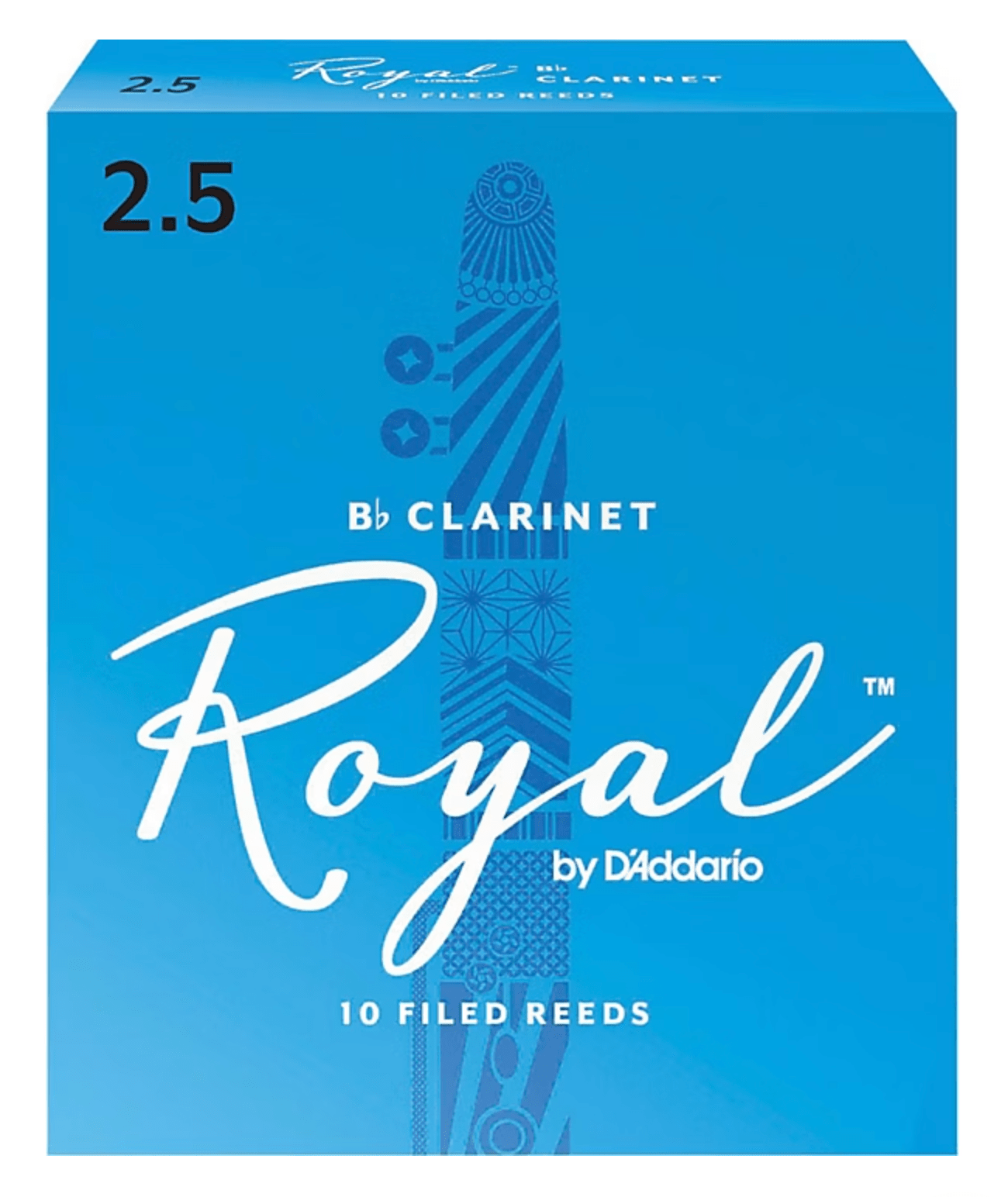 Rico Royal Clarinet Reeds (Box of 10) - AAA Band Instrument Rentals
