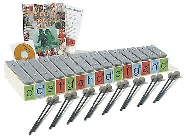 SONOR KS40L15 Chime Bar Pentatonic Set – Grey Special Alloy 40×6mm - AAA Band Instrument Rentals