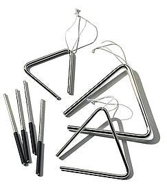 SONOR LTR18 Triangle – 7" | Orff Ensemble Percussion - AAA Band Instrument Rentals