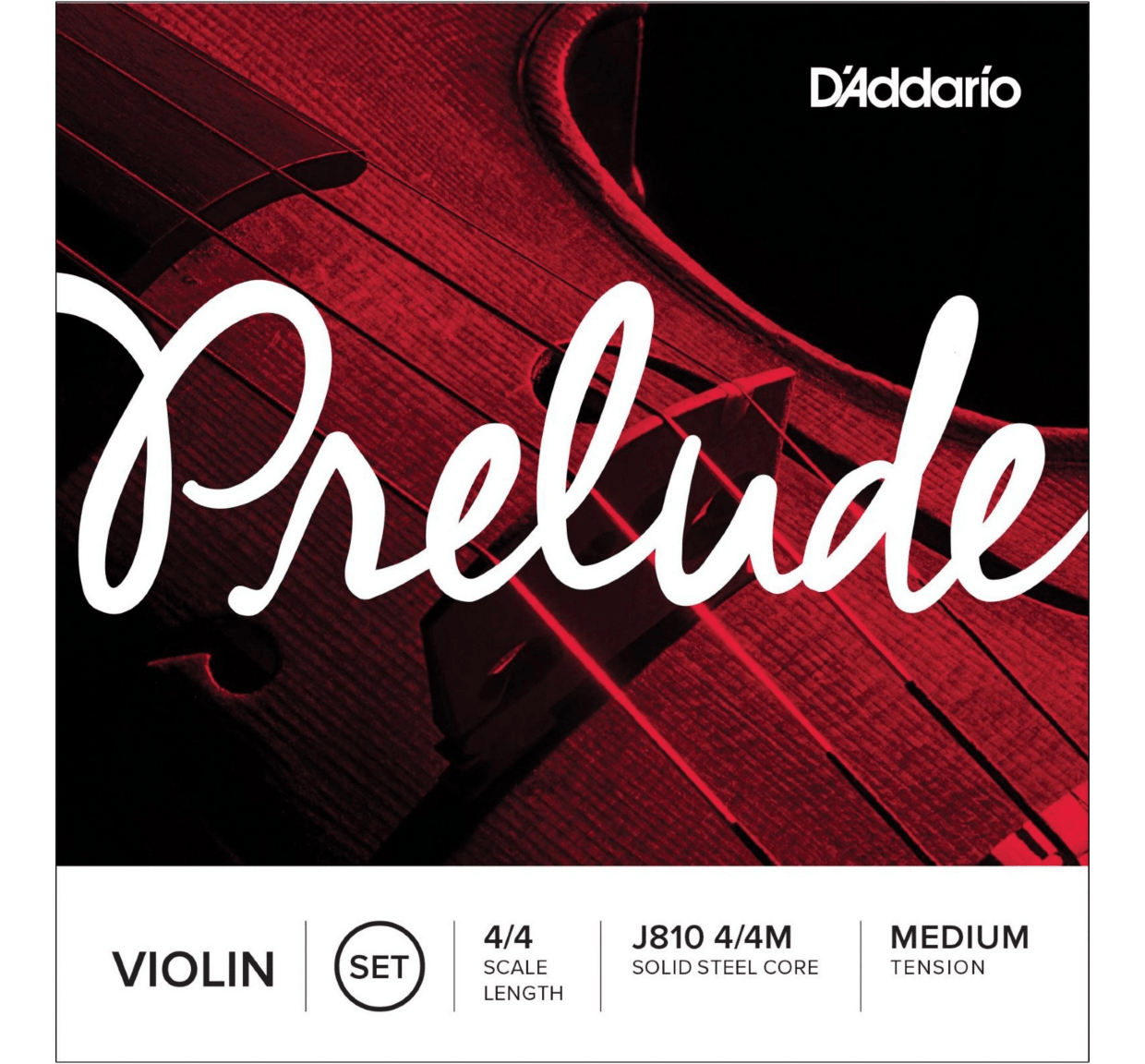 Violin String Set – D’Addario Prelude – 1/4–4/4 Size - AAA Band Instrument Rentals