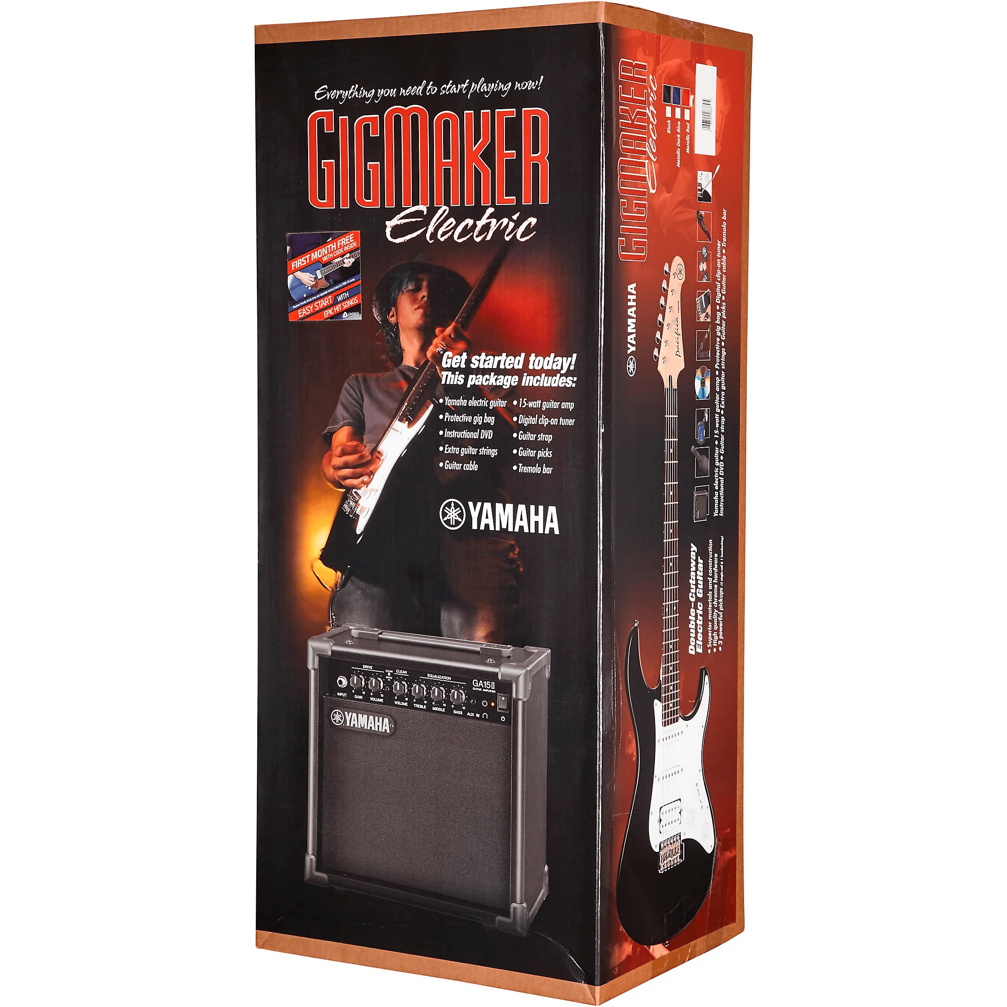 Yamaha Gigmaker Electric Guitar Package - AAA Band Instrument Rentals