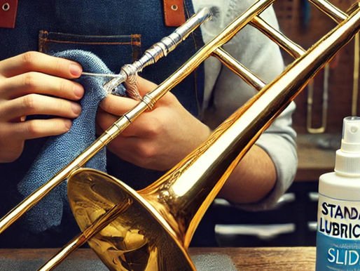 AAA Band Rentals’ guide on how to lubricate a trombone slide. - AAA Band Instrument Rentals