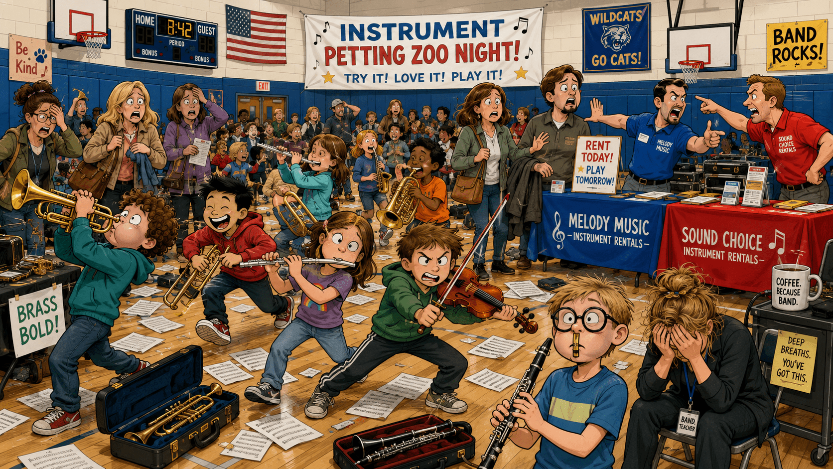 Why AAA Band Rentals Rarely Participates in Instrument Petting Zoos — And What We Do Instead - AAA Band Instrument Rentals