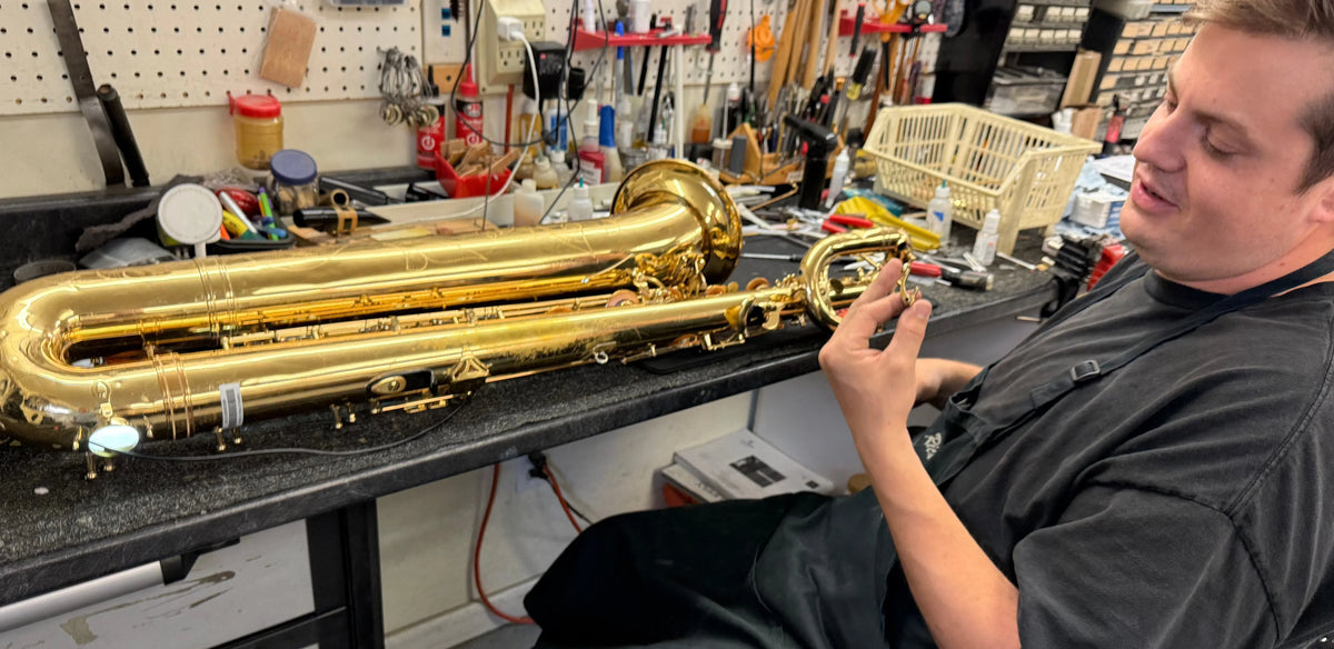 AAA Band Rentals instrument repair facility