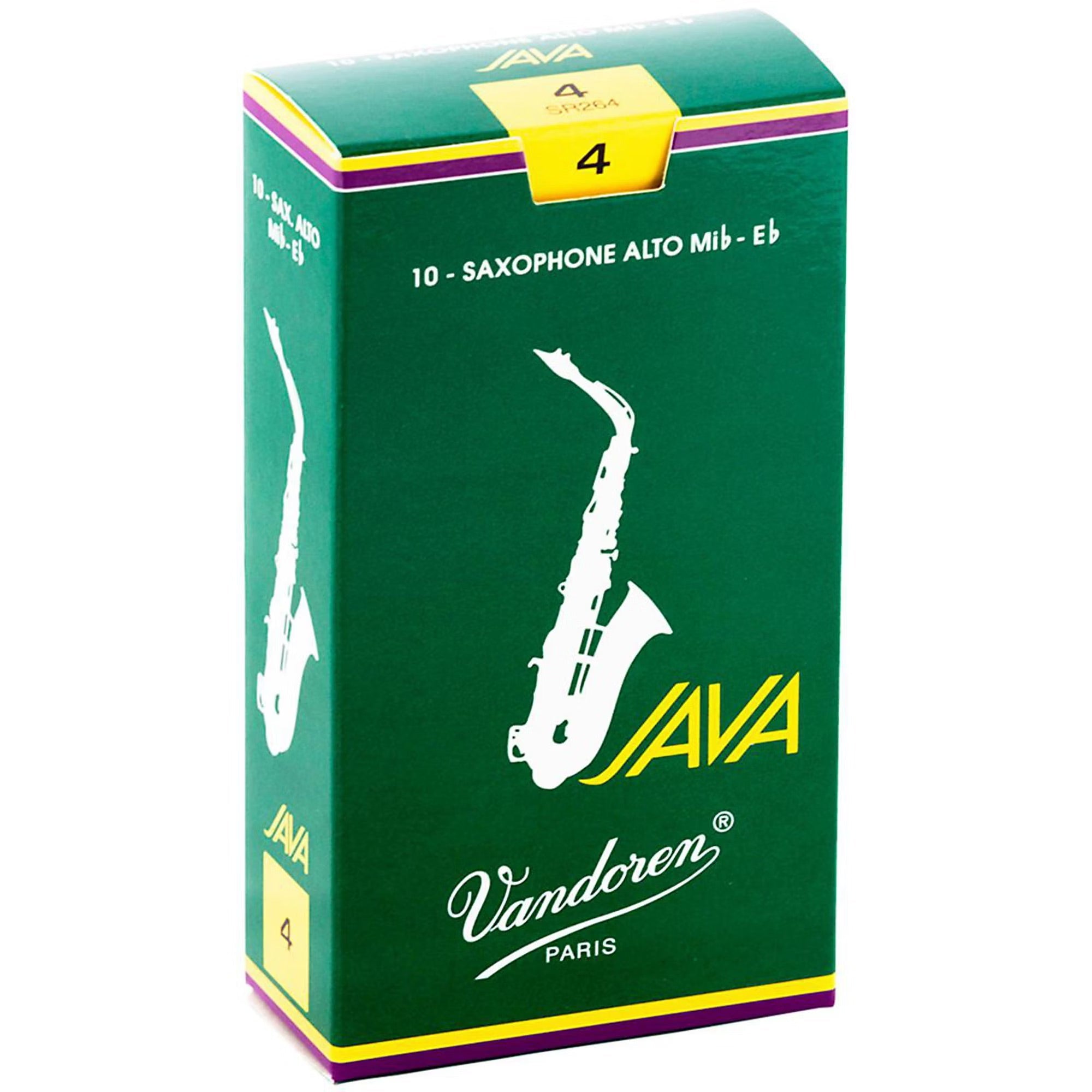 Alto Saxophone Reeds - Vandoren Java Box of 10 - AAA Band Instrument Rentals