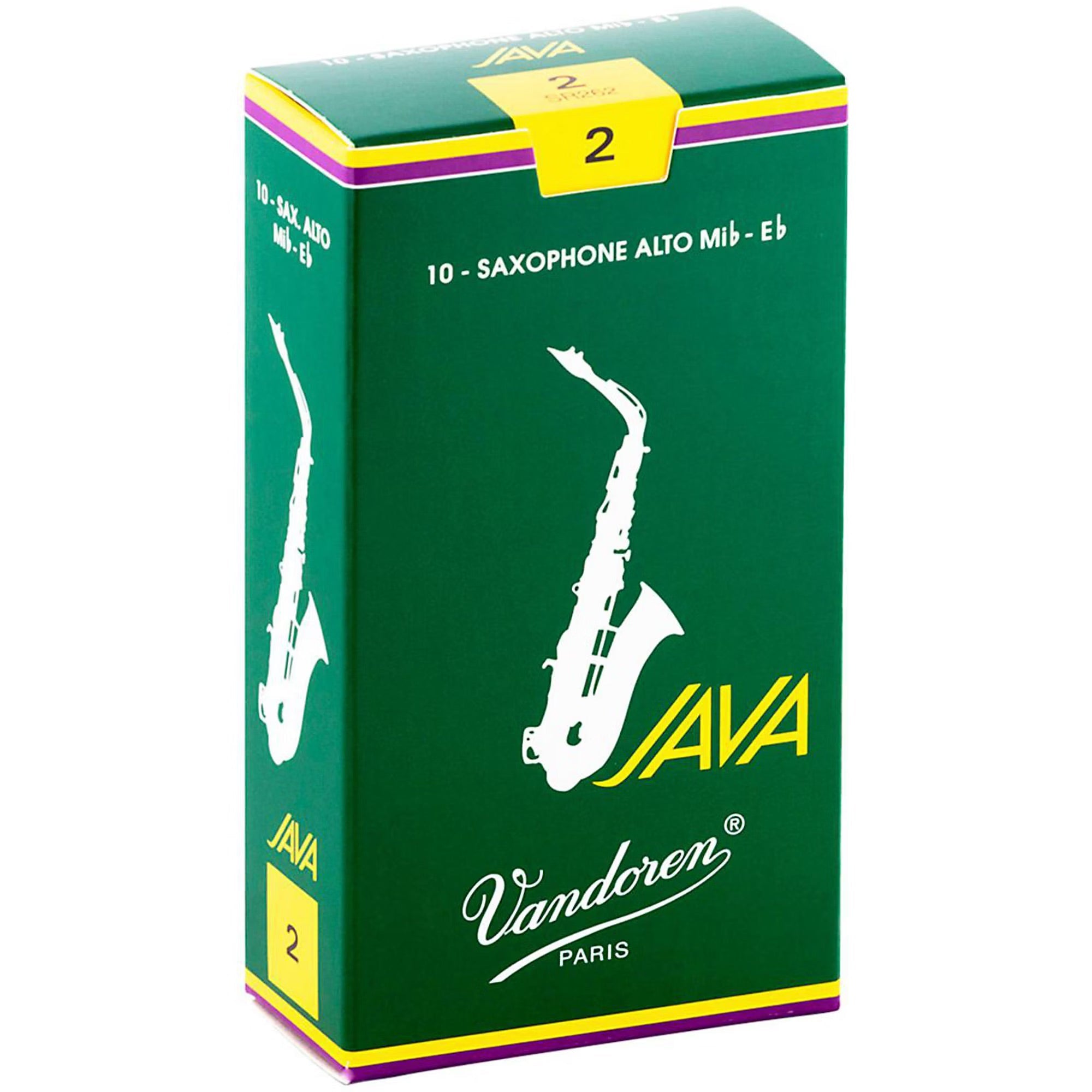 Alto Saxophone Reeds - Vandoren Java Box of 10 - AAA Band Instrument Rentals
