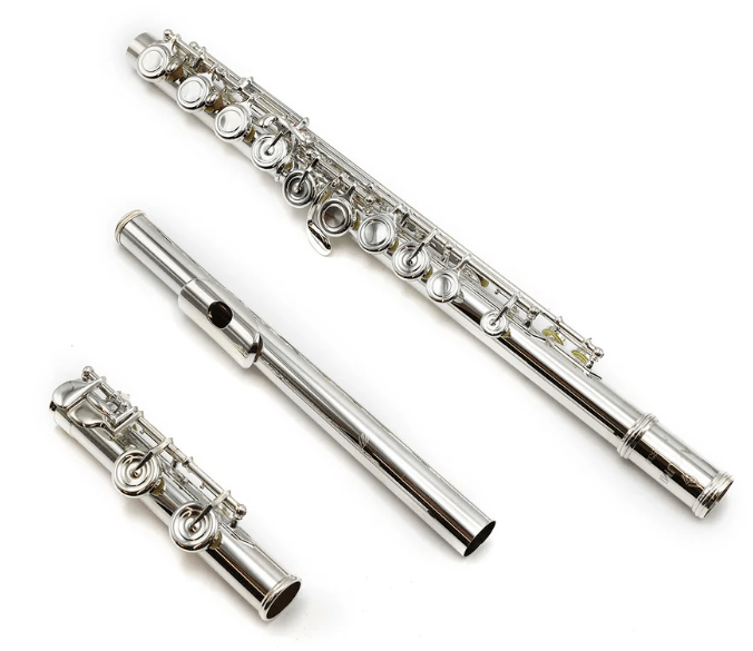 Azumi AZ3 Professional Flute — All Sterling Silver with Split E, C Trill & Offset G - AAA Band Instrument Rentals