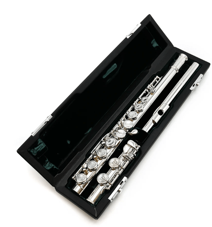 Azumi AZ3 Professional Flute — All Sterling Silver with Split E & Offset G - AAA Band Instrument Rentals