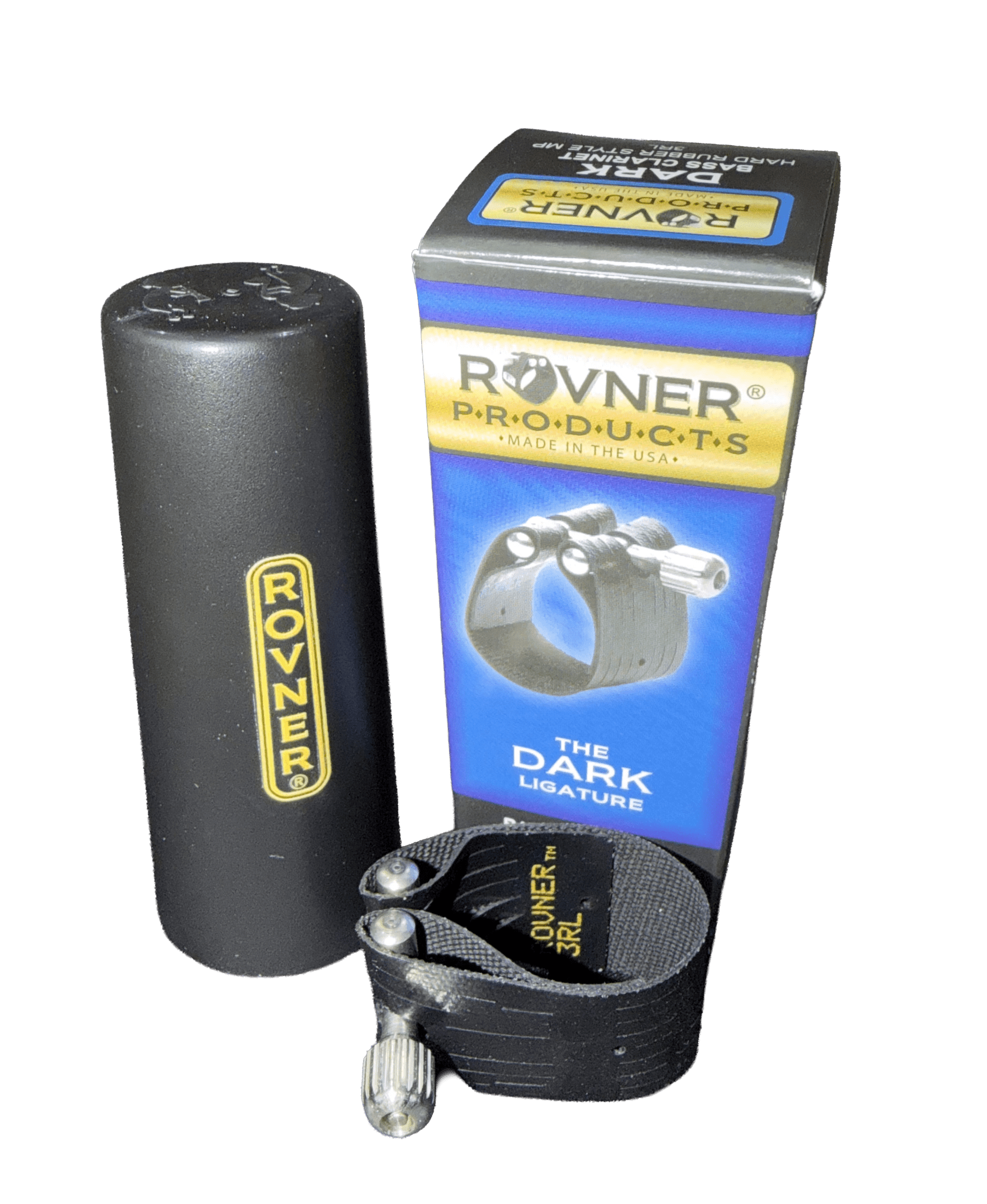 Bass Clarinet Ligature – Rovner Dark 3RL - AAA Band Instrument Rentals