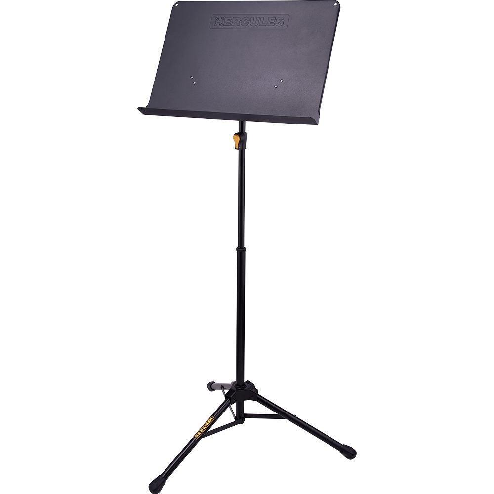 Hercules BS223B - EZ Grip two-Section Tripod Orchestra Stand with Solid Desk