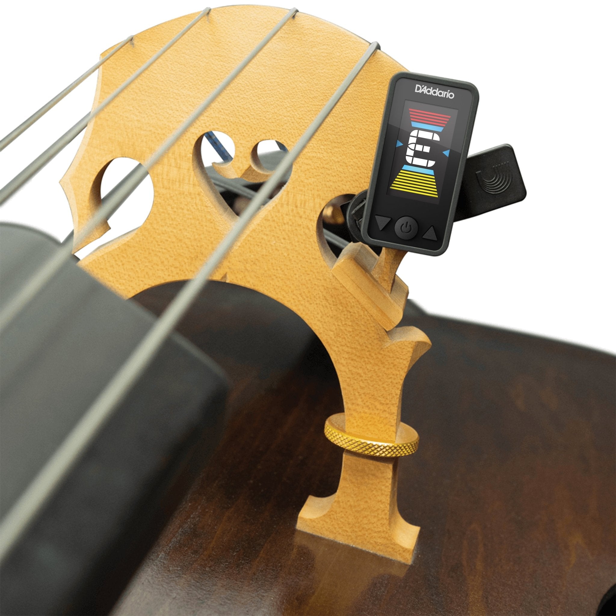 D'Addario Eclipse Rechargeable Cello & Bass Tuner - AAA Band Instrument Rentals