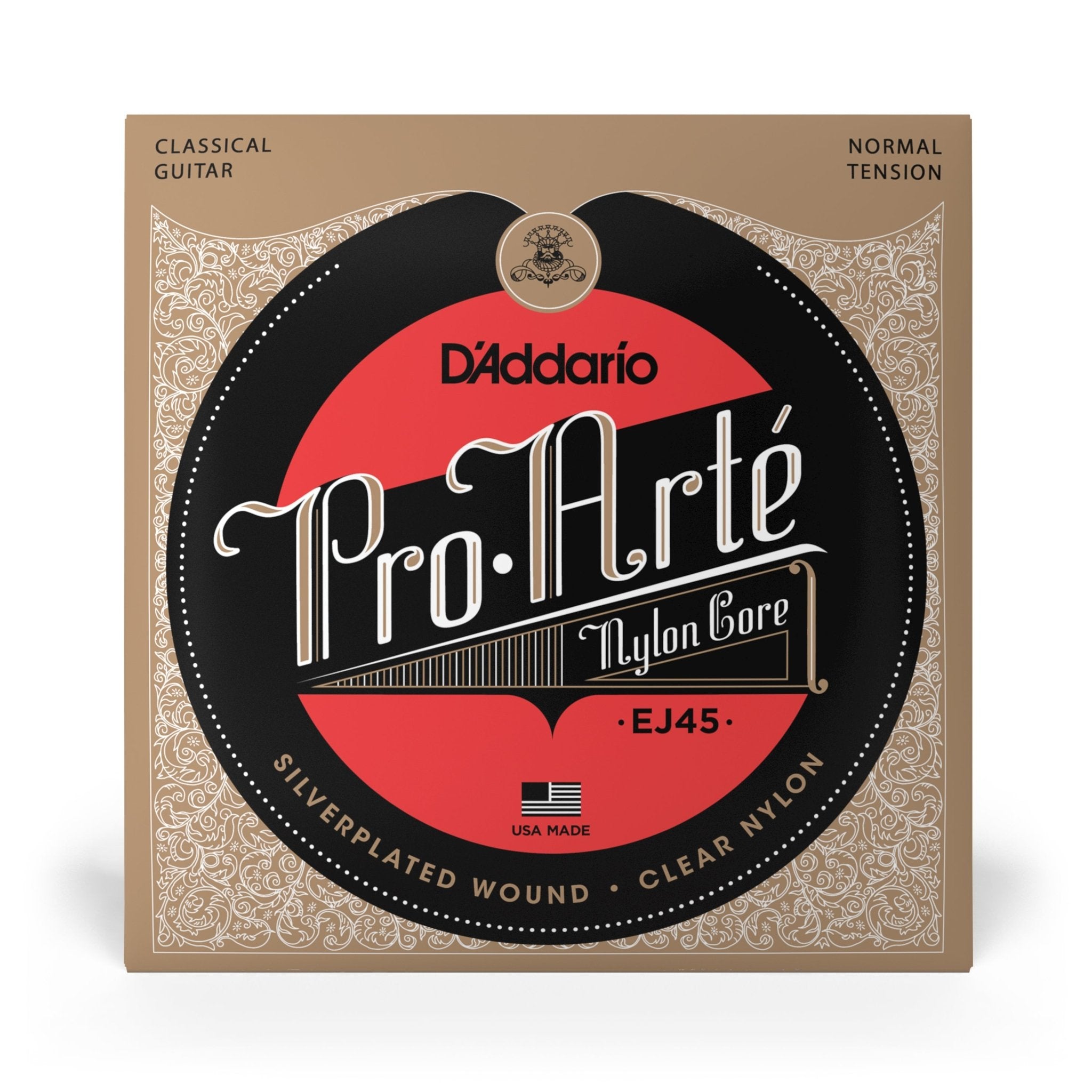 D’Addario Pro-Arté Normal Tension Nylon Classical Guitar Strings - AAA Band Instrument Rentals