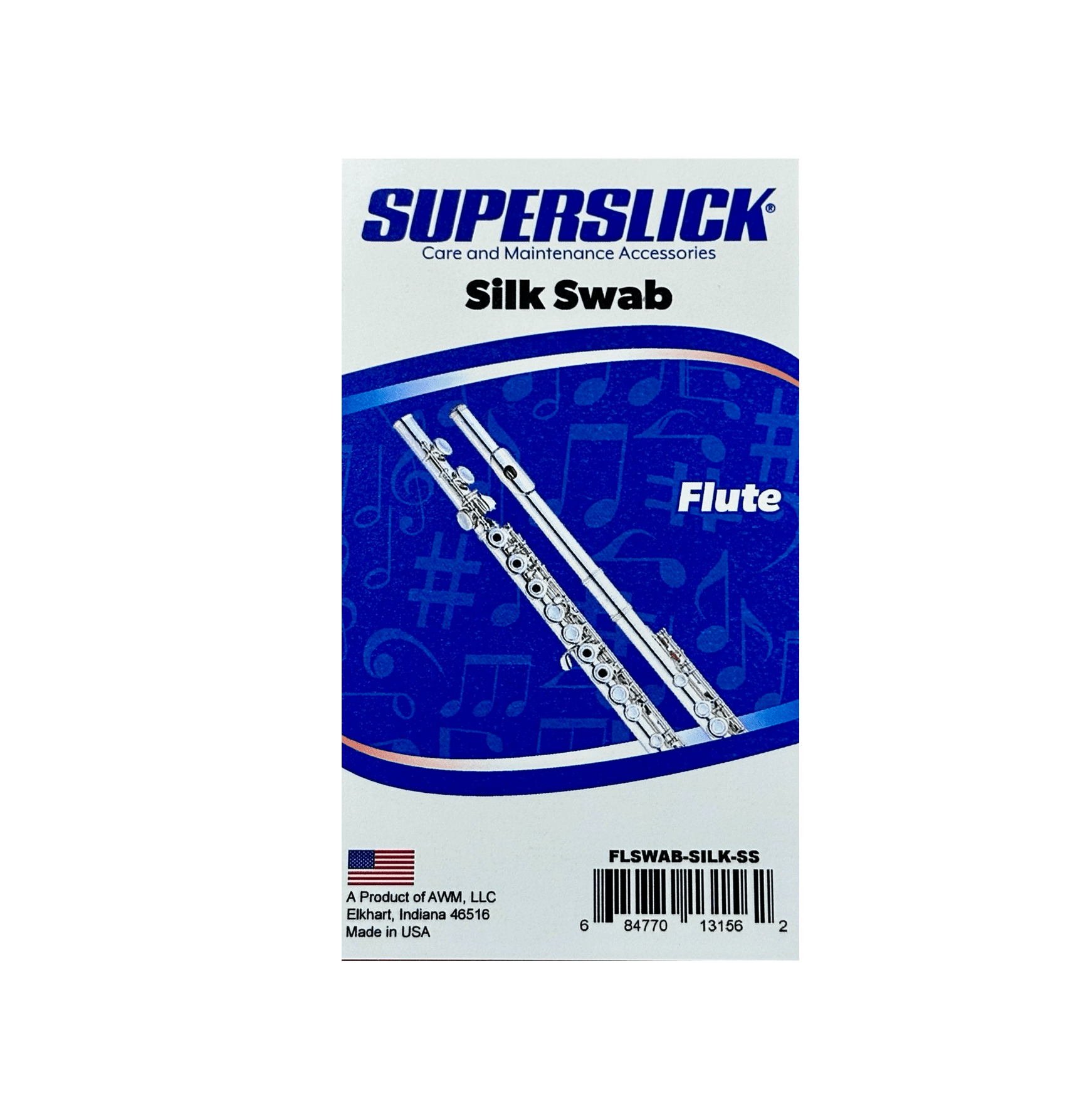 Flute Swab – Superslick - AAA Band Instrument Rentals