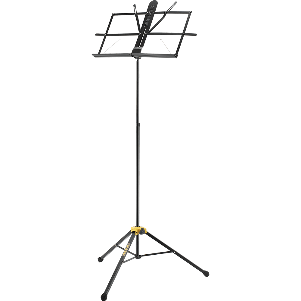 Hercules BS100B - Two-Section EZ Glide Music Stand - AAA Band Instrument Rentals