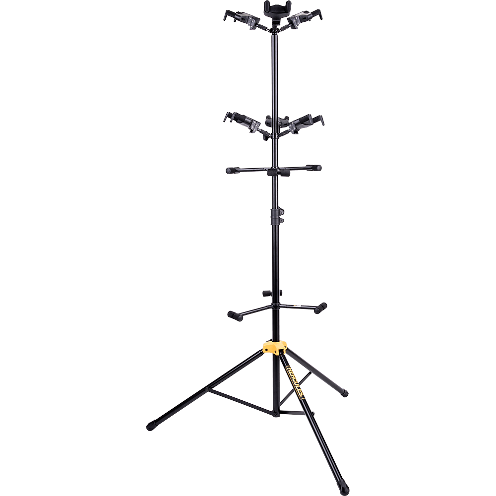 Hercules GS526BPLUS - PLUS Series Universal 6-Piece Guitar AutoGrip Display Stand - AAA Band Instrument Rentals